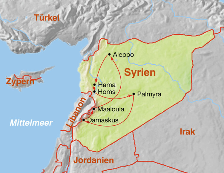 Www Globalis De Daten Bilder Syrien Karte 01 Lo