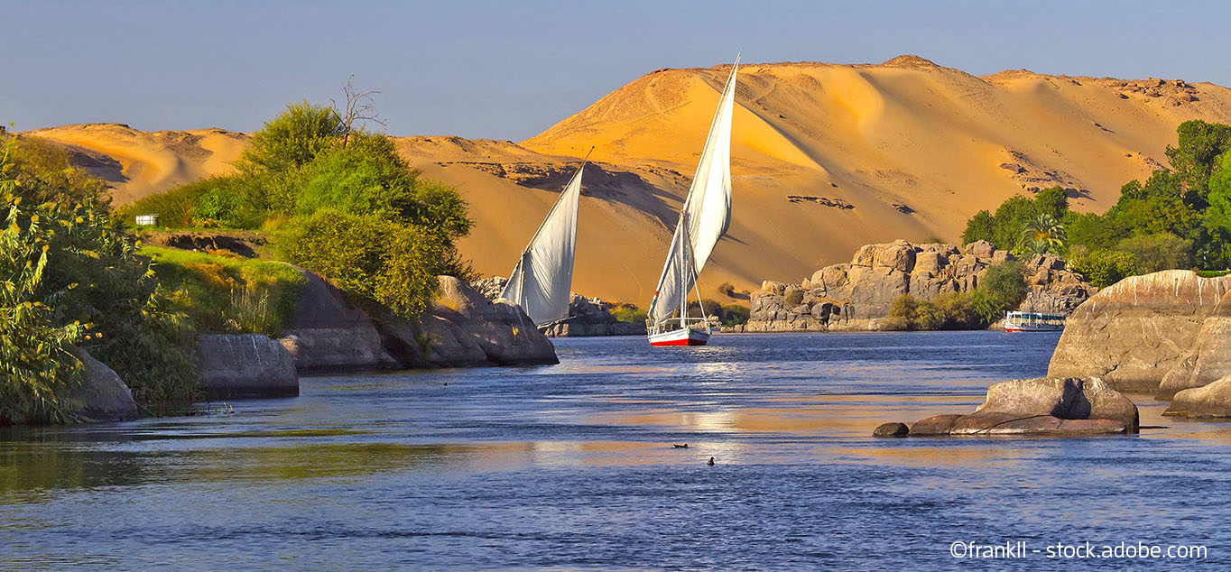 Ägypten - Nilkreuzfahrt auf einem exklusiven 5-Sterne Suiten-Schiff