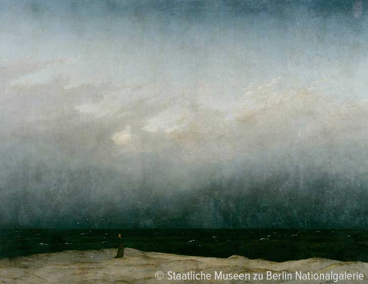 Caspar David Friedrich - Der Mnch am Meer