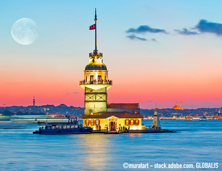 Der Leanderturm im Bosporus