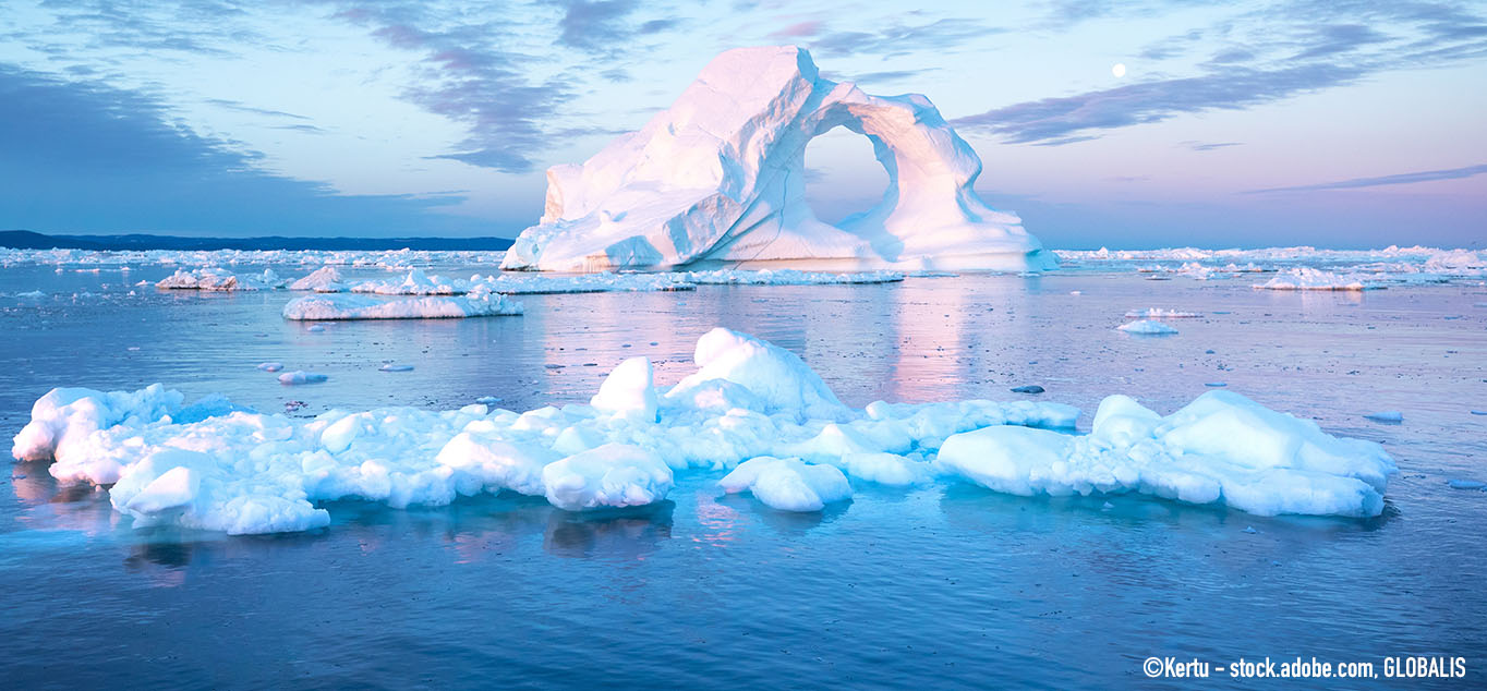 TBeeindruckende Eisskulpturen in der Disko Bay