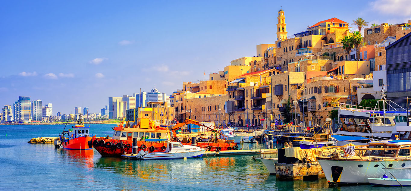 Blick auf das antike Jaffa, die �lteste Stadt des Landes.