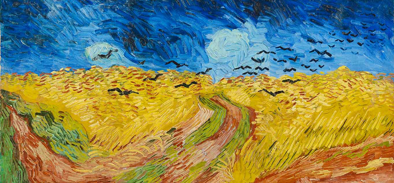 Krhen ber Weizenfeld, Vincent van Gogh