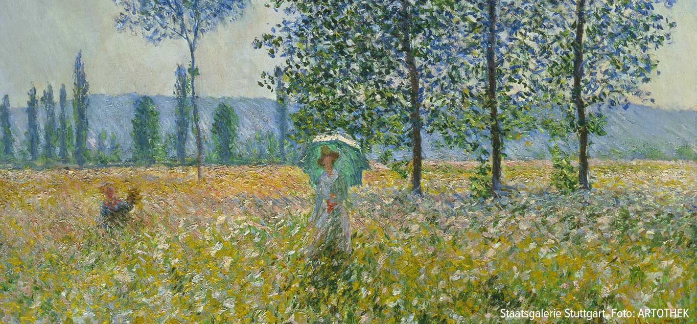 Claude Monet, Felder im Fr�hling, 1887